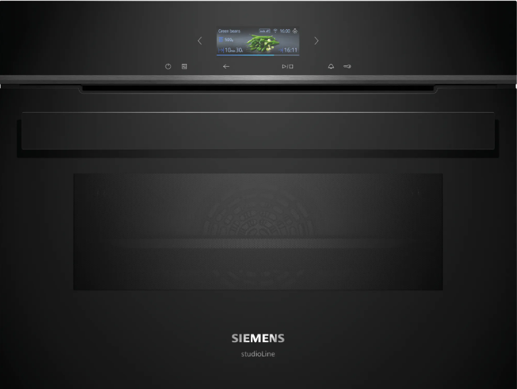 Kompakt ovn med mikro 45l m/disp - Siemens iQ700 - CM924G1B1S